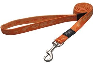 Поводок Rogz Alpinist Large 20mm K2, оранжевый Rogz узор цена и информация | Поводки для собак | kaup24.ee