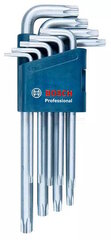 Torx võtmete komplekt Bosch Professional TX10-TX50, 9-osaline hind ja info | Puurid ja tarvikud väikeloomadele | kaup24.ee