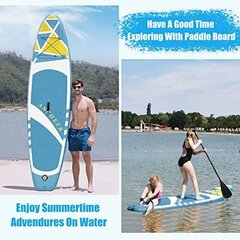 ANCHEER Täispuhutav Stand-Up Paddle Board koos Premium tarvikutega, 10' x 30'' x 6'' hind ja info | Veesport | kaup24.ee