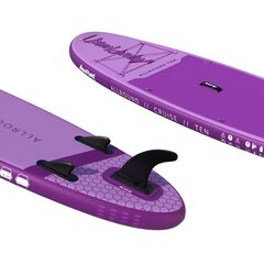 AQUAPLANET Purple Inflatable SUP Board Kit - 10 Foot | Algaja ja ekspertide jaoks | Sisaldab lisatarvikuid hind ja info | Veesport | kaup24.ee