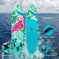 Tigerxbang SUP laud | 10'6" 320x80x15cm | Täielikud aerutamistarvikud цена и информация | SUP доски, водные лыжи, водные аттракционы | kaup24.ee