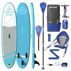 Aquaplanet Rockit Täispuhutav aerulaud, sinine, 10ft 2" цена и информация | SUP доски, водные лыжи, водные аттракционы | kaup24.ee