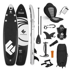 FitEngine SUP Allrounder 10' - 305 cm | Stand-up-Paddle-Board Set | Drop-Stitch Quality, Saksa kaubamärk цена и информация | SUP доски, водные лыжи, водные аттракционы | kaup24.ee