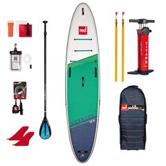 Red Paddle Voyager 12'6" SUP + Carbon 50 Paddle - Uni, Mitmevärviline hind ja info | Veesport | kaup24.ee