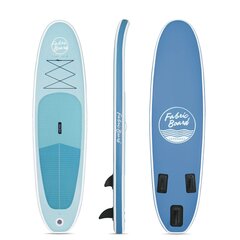 Täispuhutav Stand Up Paddle Board FabricBoard 10'6" Blue Arctic koos Fusion tehnoloogiaga, kerge 10,65 kg, kõik tarvikud kaasas hind ja info | Veesport | kaup24.ee