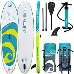 Spinera 9.10 SUP Pack 1-300x76x15cm - Täispuhutav aerulaud цена и информация | SUP доски, водные лыжи, водные аттракционы | kaup24.ee