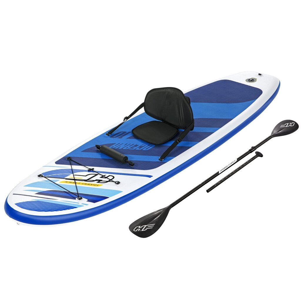 Bestway Hydro-Force Oceana 3m Stand-Up Paddle Board komplekt koos mela ja pumbaga цена и информация | Veesport | kaup24.ee