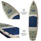 ISLE Switch Täispuhutav hübriidkajak/stend Up Paddle Board | 2 in 1 komplekt - merevaiguvärvi/mereväeosa цена и информация | Veesport | kaup24.ee