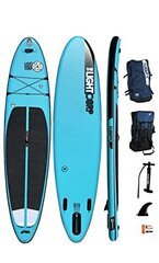 Sinine seeria Freeride Wide 12'4" x 33" Kerge ISUP hind ja info | Veesport | kaup24.ee