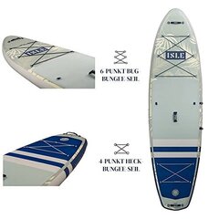 ISLE Pioneer Täispuhutav SUP laud - California Design - 320x86x15 cm цена и информация | SUP доски, водные лыжи, водные аттракционы | kaup24.ee