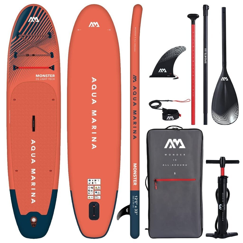 Aerulaud Aqua Marina Monster iSUP hind ja info | Veesport | kaup24.ee