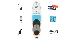 Storm Freeride Täispuhutav SUP laud 320 x 81 x 15 cm koos komplektsete tarvikutega - Surfbrett цена и информация | SUP доски, водные лыжи, водные аттракционы | kaup24.ee