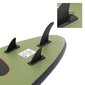 ECD Germany Täispuhutav Stand Up Paddle Board Maona Olive, 308x76x10 cm, PVC, 120 kg, Alu-mela, komplektne lisavarustus, SUP-laud hind ja info | Veesport | kaup24.ee