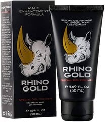 RHINO GOLD GEEL PEENISE LAIENEMISE GEEL TUGEV EREKTSIOON POTENTSI ORIGINAAL 50M цена и информация | Лубриканты | kaup24.ee