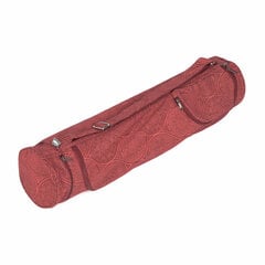 Bodhi puuvillane joogamati kott Asana Bag 60 - punane hind ja info | Joogamatid | kaup24.ee