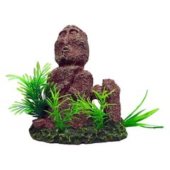 Akvaariumi dekoor Näotu mees 11,5x7.5x12.5cm hind ja info | Akvaariumi taimed ja dekoratsioonid | kaup24.ee