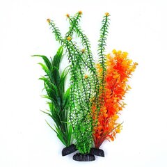 Plastist taim PL-136 3tk hind ja info | Akvaariumi taimed ja dekoratsioonid | kaup24.ee