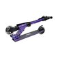 Tõukeratas RIDEOO 120 City Scooter LED Purple hind ja info | Tõukerattad | kaup24.ee