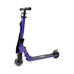 Tõukeratas RIDEOO 120 City Scooter LED Purple hind ja info | Tõukerattad | kaup24.ee