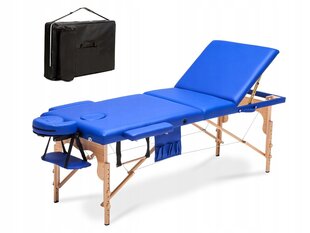 Massaažilaud Bodyfit XXL 3 segmenti, 195x70 cm, sinine цена и информация | Аксессуары для массажа | kaup24.ee