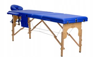 Massaažilaud Bodyfit 3 segmenti, 184x60 cm, sinine hind ja info | Massaažikaubad | kaup24.ee