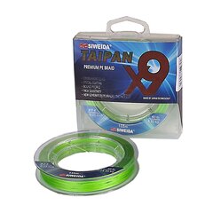 Nöör SWD Taipan Premium PE X9 0.18mm 135m 11.80kg apple green hind ja info | Tamiilid | kaup24.ee