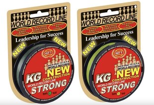 Плетёный шнур WFT KG Strong 150m 15kg green цена и информация | Лески | kaup24.ee