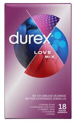 Durex Love Mix 18er цена и информация | Презервативы | kaup24.ee