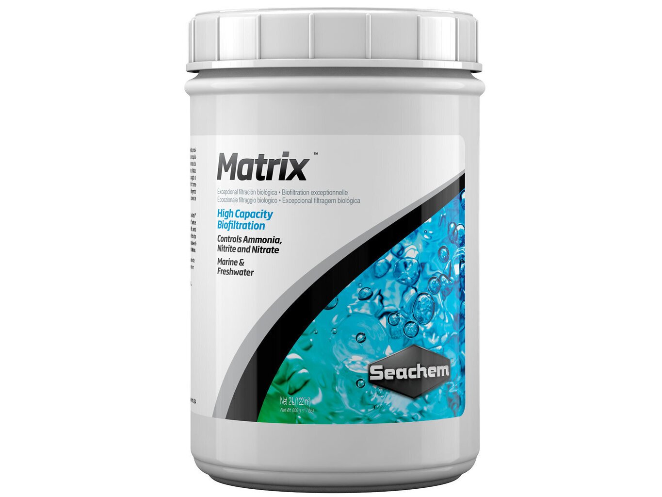 Seachem Matrix 2l - Bioloogiline täiendus - 1l/700m2 hind ja info | Akvaariumid ja seadmed | kaup24.ee