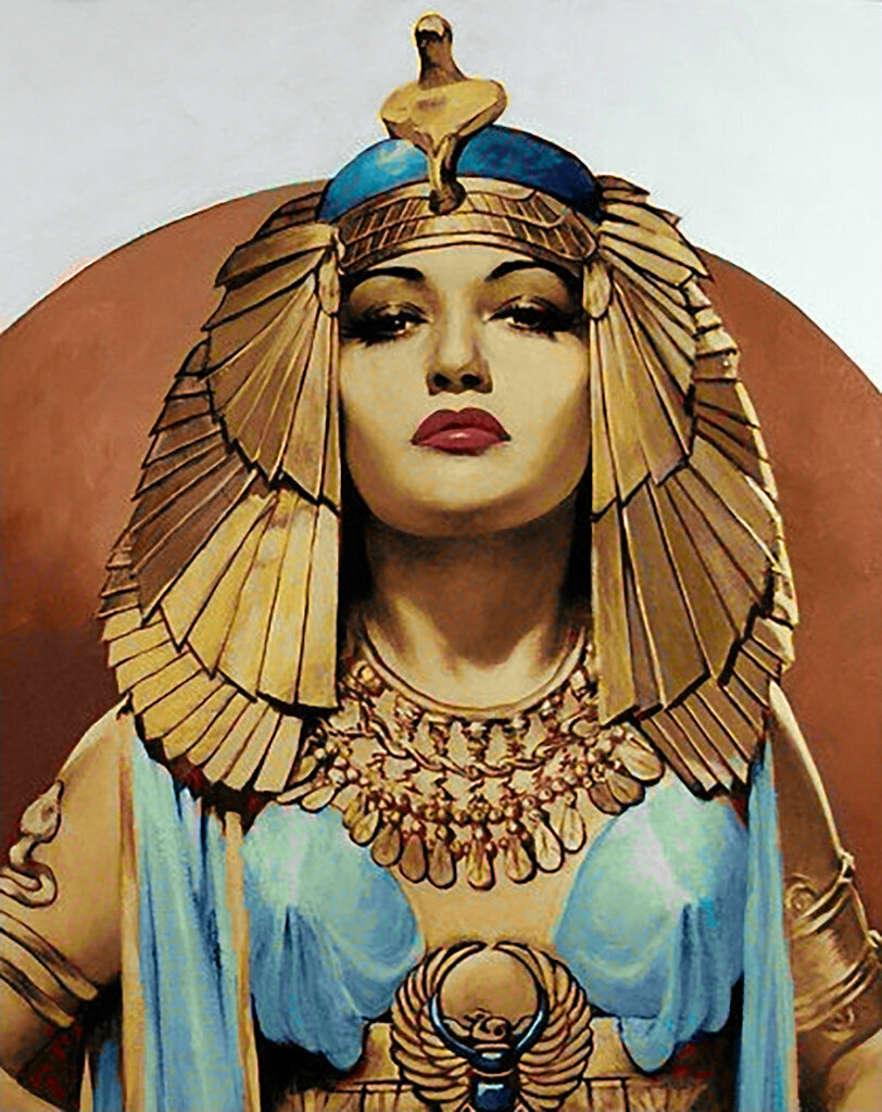 Teemantmosaiikkomplekt WIZARDI "Cleopatra" цена и информация | Teemantmaalid, teemanttikandid | kaup24.ee