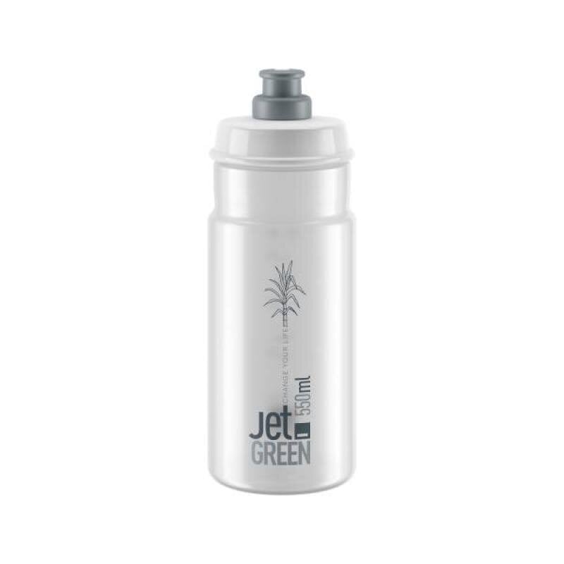 Joogipudel ELITE Jet Green, Clear Grey 550ml hind ja info | Muud jalgratta tarvikud | kaup24.ee