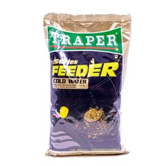 Прикормка TRAPER Feeder 1кг Холодная вода цена и информация | Прикормки | kaup24.ee