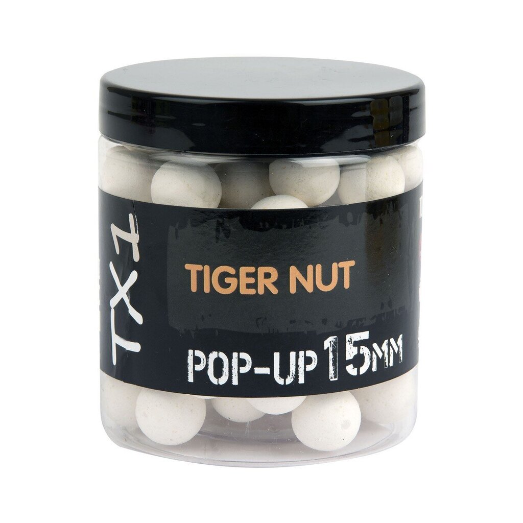 Boilid TX1 Pop-up Tiigripähkel 15mm 100g Fluo-valge hind ja info | Kalasööt | kaup24.ee