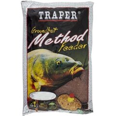 Groundsööt Traper Method Feeder Strawberry 750g hind ja info | Kalasööt | kaup24.ee