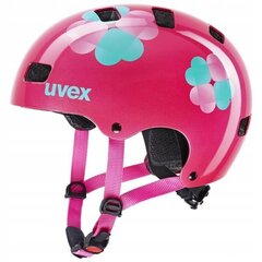 Laste jalgrattakiiver Uvex Kid3 CC Junior Pink Flower, 55-58 cm цена и информация | Шлемы | kaup24.ee