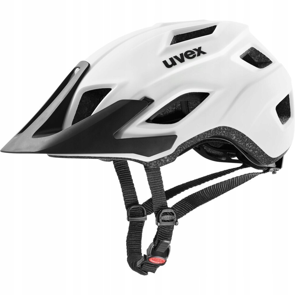 Rattakiiver Uvex Access White Mat, 57-62 cm hind ja info | Kiivrid | kaup24.ee