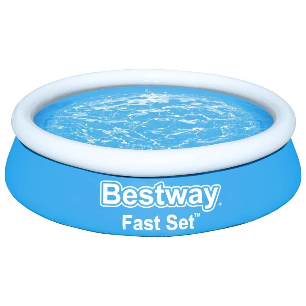 Bestway Fast Set täispumbatav bassein ümmargune 183x51 cm, sinine цена и информация | Basseinid | kaup24.ee