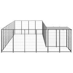 Koerte aedik, 13,31 m² must цена и информация | Переноски, сумки | kaup24.ee