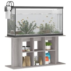 Akvaariumi alus vidaXL, hall, 120x40x60 cm цена и информация | Аквариумы и оборудование | kaup24.ee