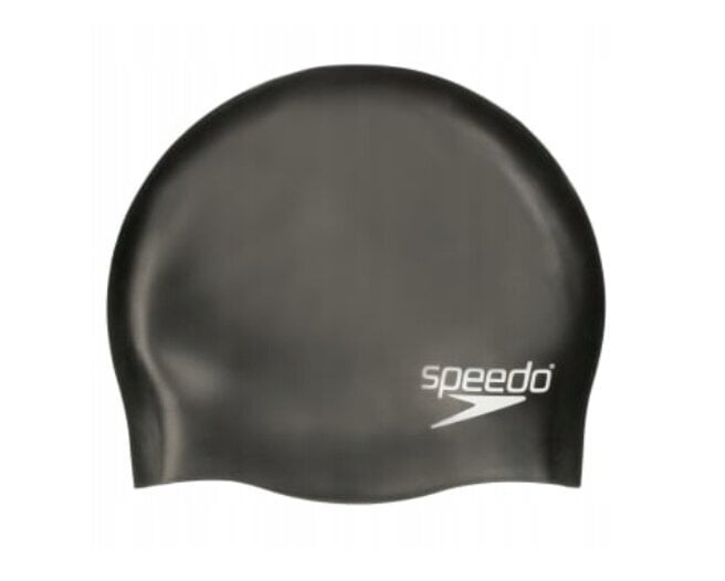 Ujumismüts Speedo Long Hair Pace Cap Silikoon, must hind ja info | Ujumismütsid | kaup24.ee