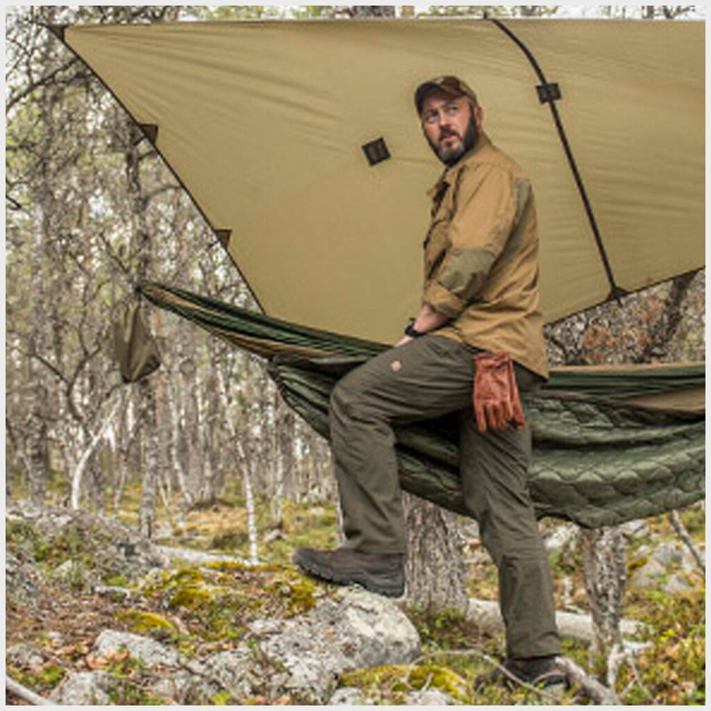 Matkavarikatus Helikon-Tex, Supertarp Väike PL Woodland 200 x 250 cm цена и информация | Muu matkavarustus | kaup24.ee