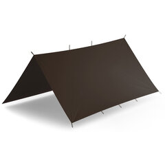 Multifunktsionaalne telk, Varikatused, HELIKON-TEX SUPERTARP Ripstop Pruun 300 x 300 cm цена и информация | Другой туристический инвентарь | kaup24.ee