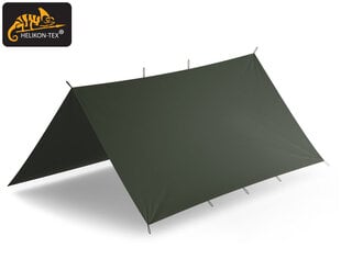 Multifunktsionaalne telk, Varikatused, HELIKON-TEX SUPERTARP Roheline 300 x 300 cm hind ja info | Muu matkavarustus | kaup24.ee