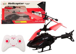 Lean Toys RC helikopter güroskoopiga, punane hind ja info | Poiste mänguasjad | kaup24.ee