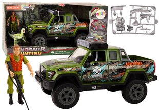 Mänguasjajahiauto koos tarvikutega Off-road Lean Toys, 3 tk hind ja info | Poiste mänguasjad | kaup24.ee