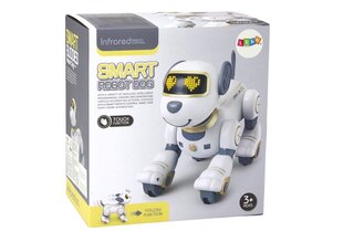 Lean Toys puldiga robotkoer, valge/kollane hind ja info | Poiste mänguasjad | kaup24.ee