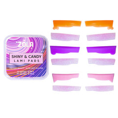 Silikoonrullikomplekt Zola Shiny &amp; Candy Lami Pads (S-seeria -S, M, L, M-seeria -S, M, L) hind ja info | Massaažikaubad | kaup24.ee