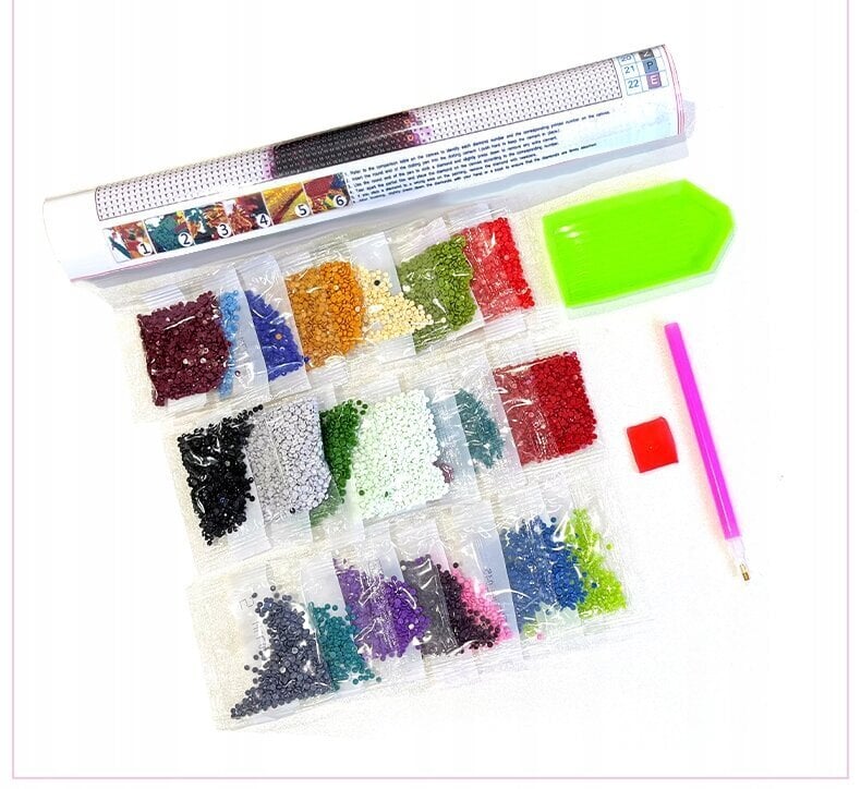 SUUR 5D DIAMANTNE EMBROIDERY Set Image Mosaic D45 hind ja info | Teemantmaalid, teemanttikandid | kaup24.ee