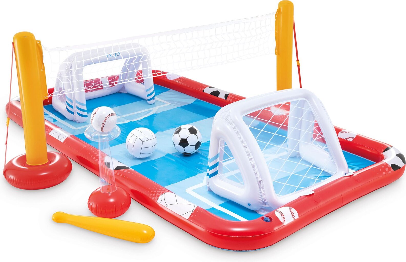 Lastebassein Action Sports Play Center Intex, 325x267x102cm, ilma filtrita hind ja info | Basseinid | kaup24.ee