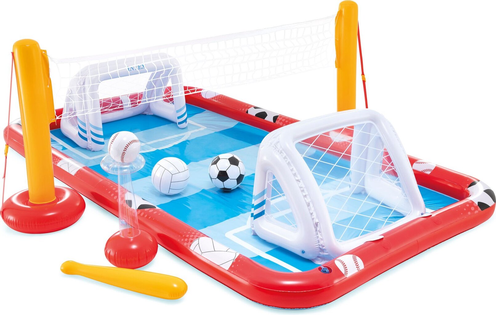 Lastebassein Action Sports Play Center Intex, 325x267x102cm, ilma filtrita hind ja info | Basseinid | kaup24.ee